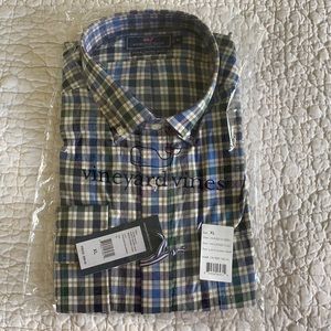 Vineyard Vines Men’s Plaid Button Down Shirt